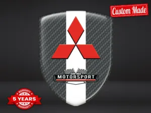 Mitsubishi Adesivi Decalcomanie Auto Lusso Regolabili Massimo